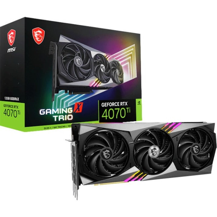 MSI TeleSolutions NVIDIA GeForce RTX 4070 Ti Graphic Card - 12 GB GDDR6X G407TGXT12