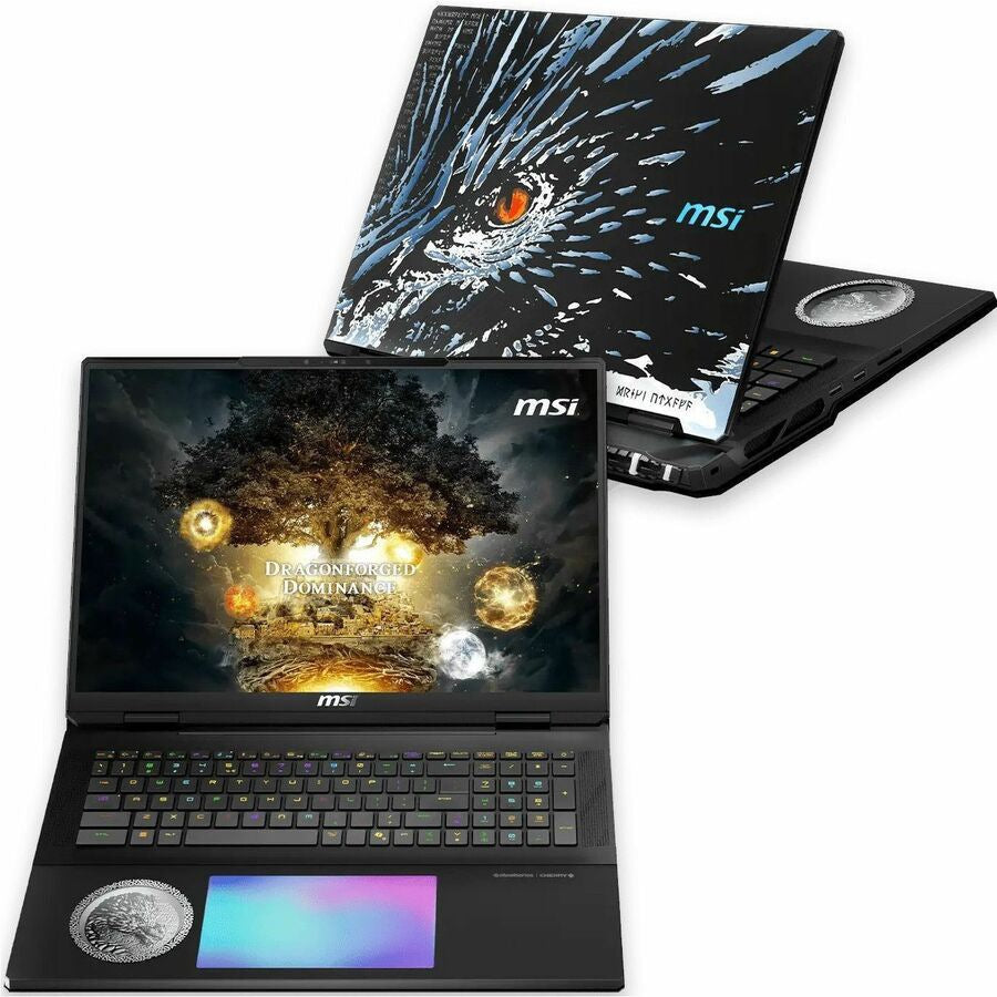 MSI Titan 18 HX Dragon Edition Norse Myth Gaming Laptop - RTX 5090 Core Ultra 9 | TechSoft