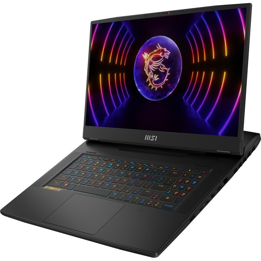 MSI Titan GT77 HX 13V Titan GT77HX 13VI-042US 17.3" Gaming Notebook - UHD - 3840 x 2160 - Intel Core i9 13th Gen i9-13980HX Tetracosa-core (24 Core) 2.20 GHz - 128 GB Total RAM - 4 TB SSD - Core Black