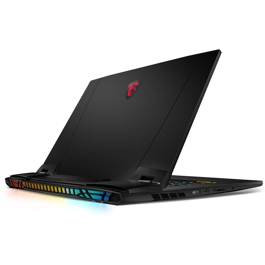 MSI Titan GT77 HX 13V Titan GT77HX 13VI-042US 17.3" Gaming Notebook - UHD - 3840 x 2160 - Intel Core i9 13th Gen i9-13980HX Tetracosa-core (24 Core) 2.20 GHz - 128 GB Total RAM - 4 TB SSD - Core Black