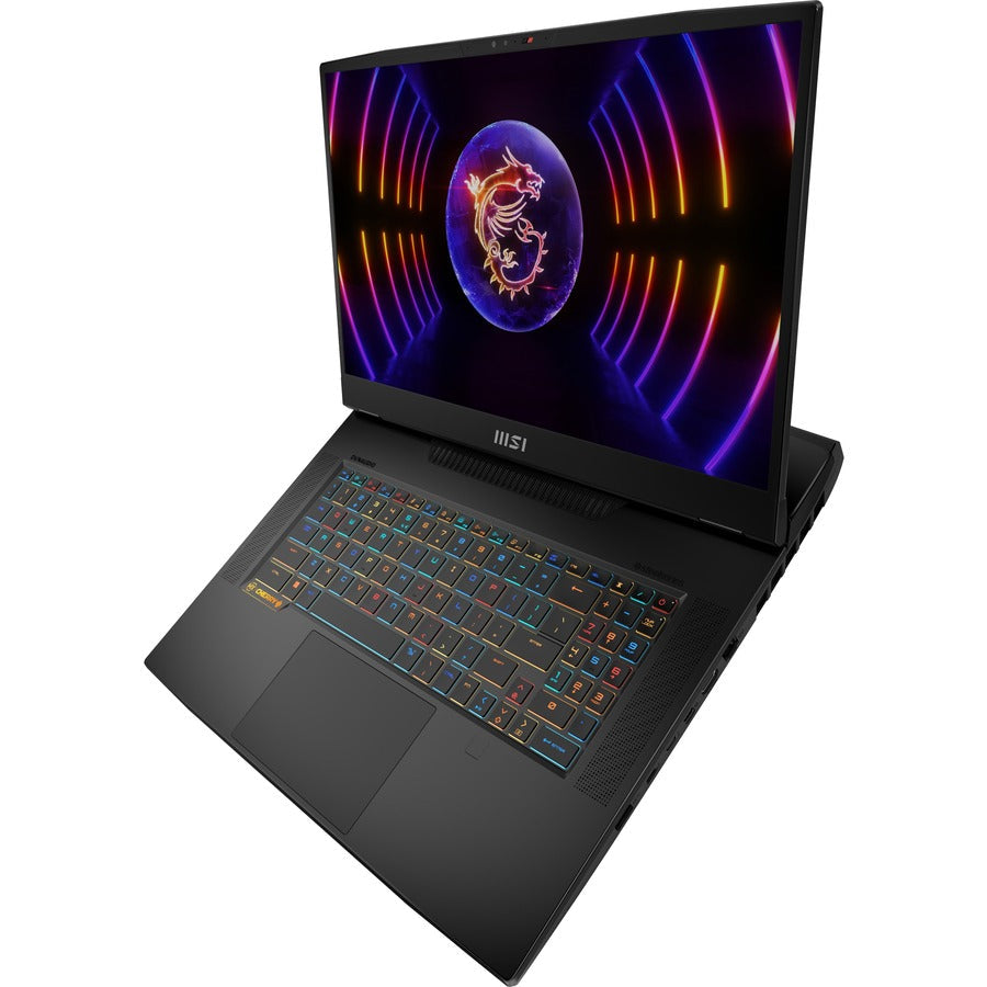 MSI Titan GT77 HX 13V Titan GT77HX 13VI-042US 17.3" Gaming Notebook - UHD - 3840 x 2160 - Intel Core i9 13th Gen i9-13980HX Tetracosa-core (24 Core) 2.20 GHz - 128 GB Total RAM - 4 TB SSD - Core Black