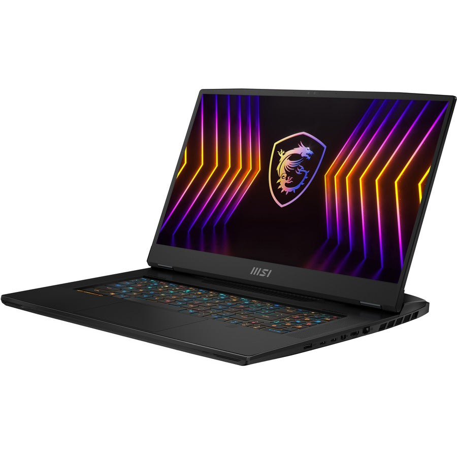 MSI Titan GT77 Titan GT77 12UHS-064 17.3 Gaming Notebook - 4K UHD - Intel Core i9 12th Gen i9-12900HX - 32 GB - 1 TB SSD - Core Black" TITANGT7712064
