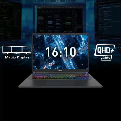MSI Vector 16 HX AI A2XWIG-050US Laptop Intel Core Ultra 9 275HX 2.7GHz 16"