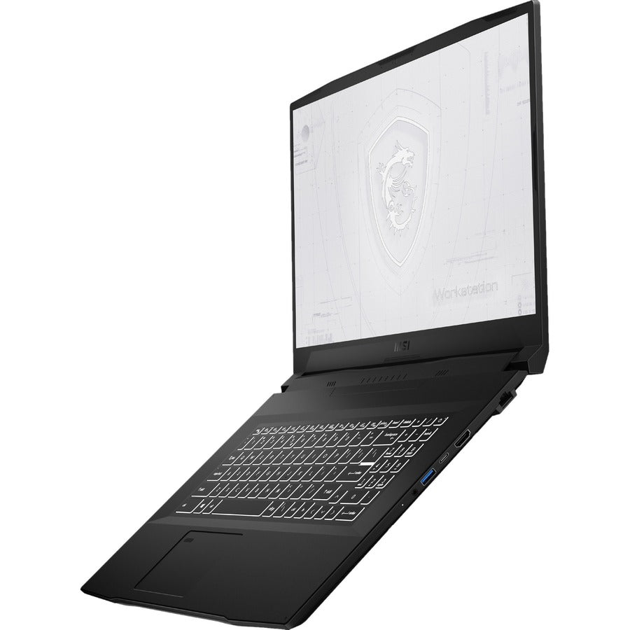 MSI WF76 WF76 11UI-647 17.3 Mobile Workstation - Full HD - Intel Core i7 11th Gen i7-11800H - 16 GB - 512 GB SSD - Black" WF76647