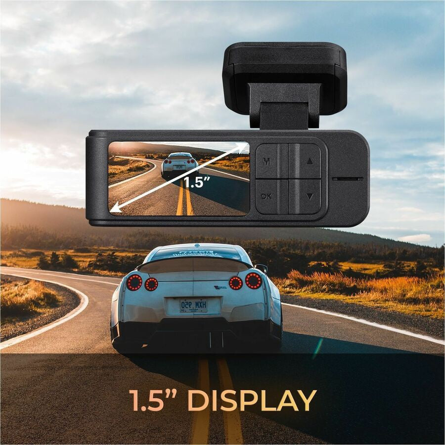 MYGEKOGEAR Orbit D410 Dual Dash Cam 4K Front & 1080P Rear with GPS