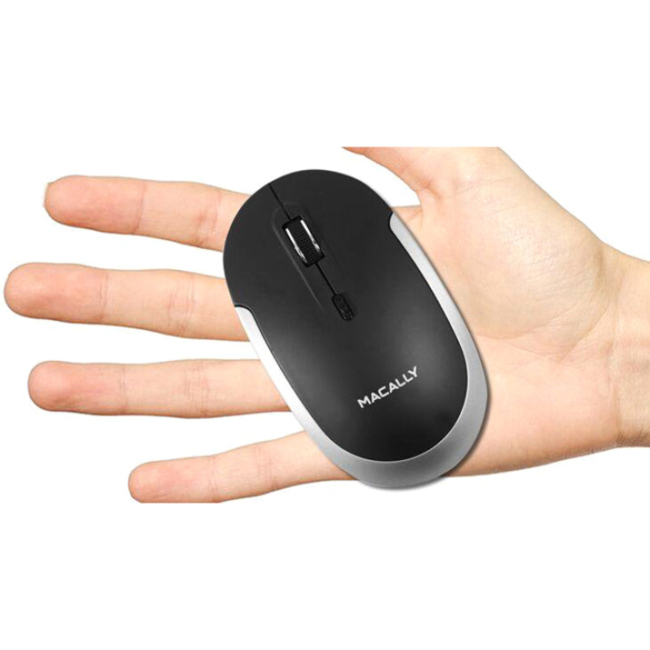 Macally Bluetooth Optical Quiet Click Mouse BTDYNAMOUSE