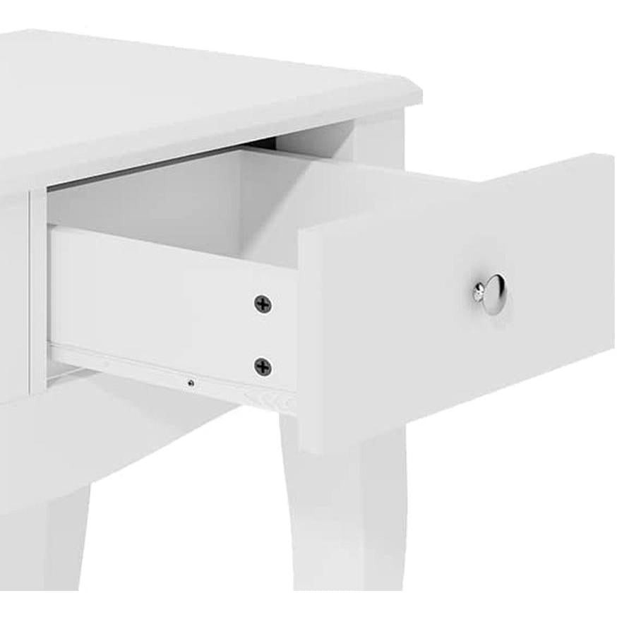 Makeup Vanity Table Set With 360 Degree Mirror And Drawers