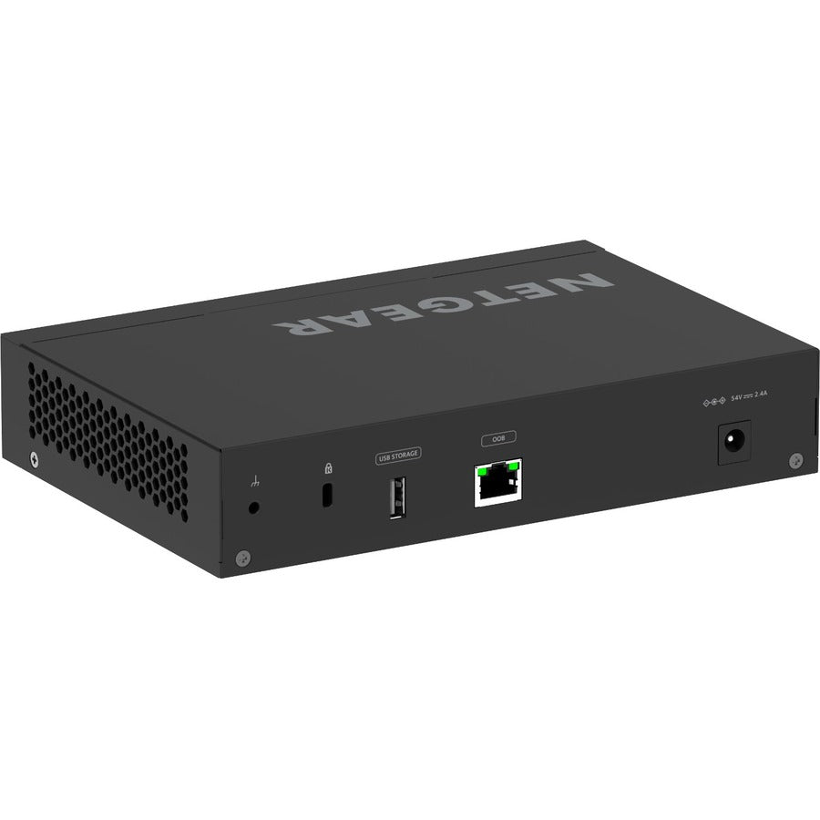 Managed PoE Switch - 8-Port AV Network Switch | Netgear GSM4210PD GSM4210PD-100NAS