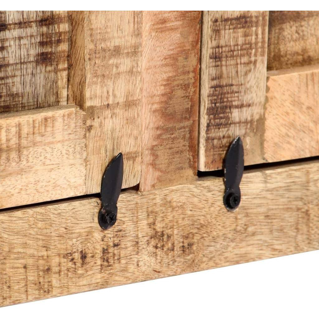 Mango Wood Sideboard Storage Cabinet With Steel Frame