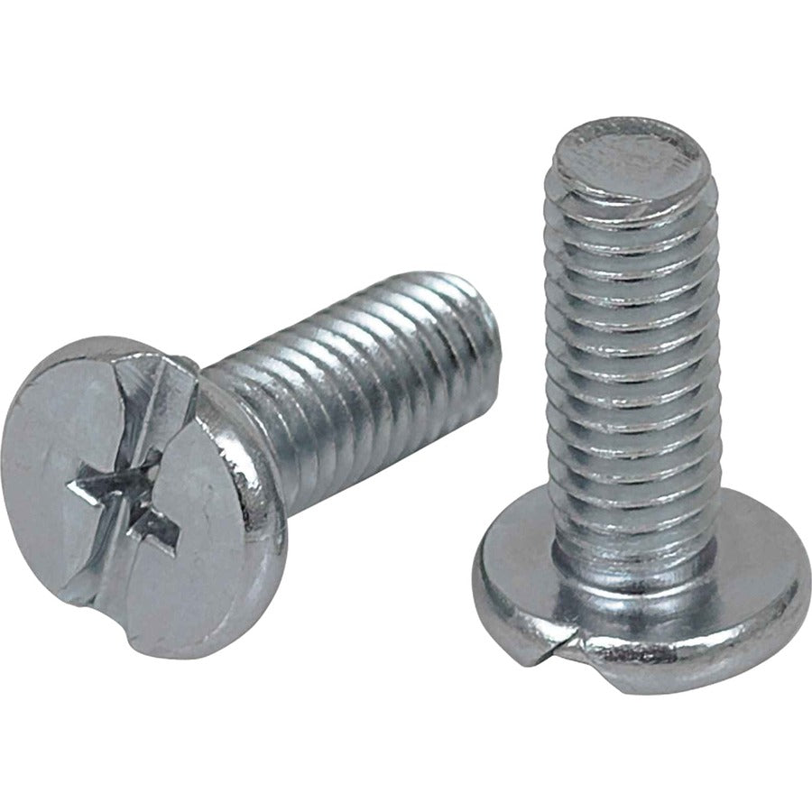 Manhattan 12-24 Cage Nut Set - Cage Nut, Screw, Washer - 12 - Phillips - 1 Jar