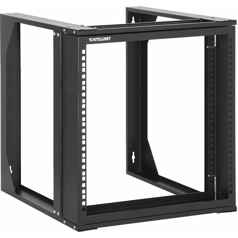 Manhattan 19" Wall Mount 2-Post Open Frame Network Rack, 9U - For Network Equipment,
