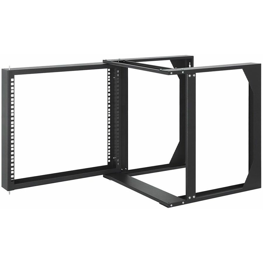 Manhattan 19" Wall Mount 2-Post Open Frame Network Rack, 9U - For Network Equipment,