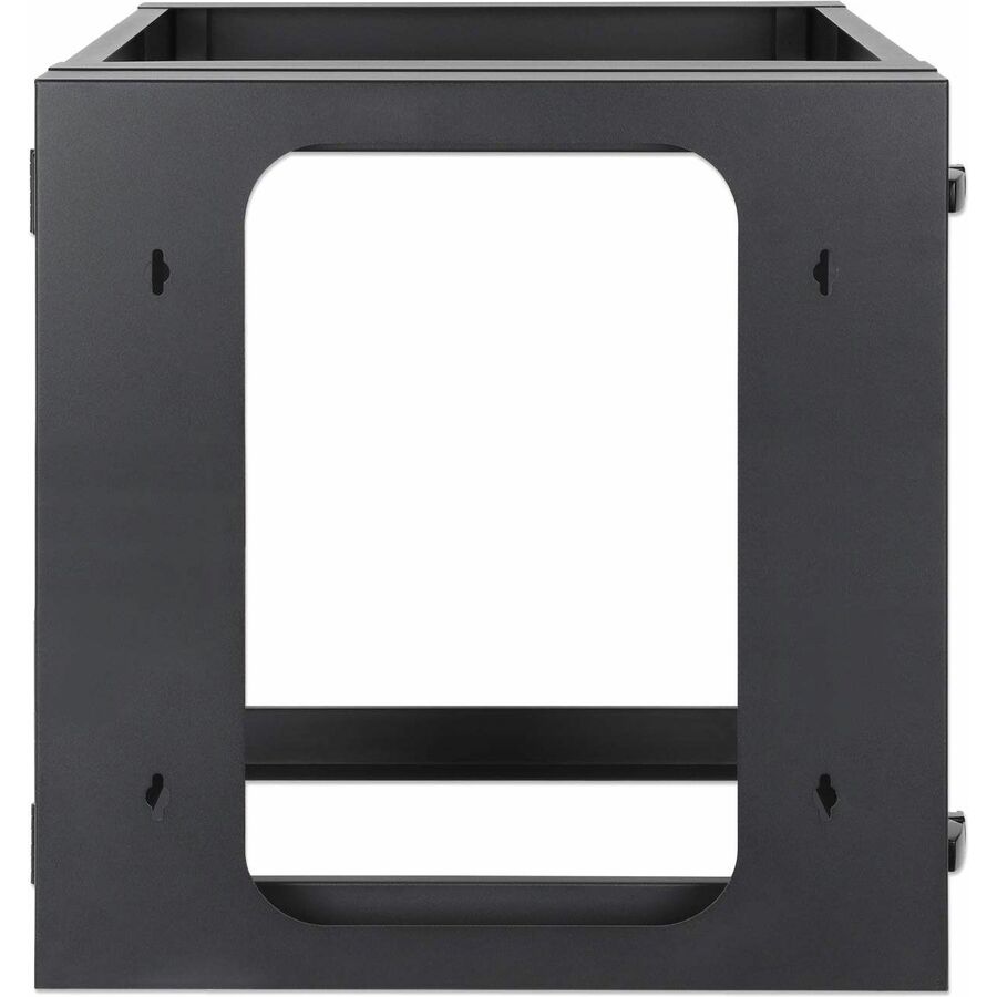 Manhattan 19" Wall Mount Open Frame Network Rack, 9U, Rear-hinged Swing Frame - For