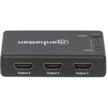 Manhattan 4K Compact 4-Port HDMI Splitter