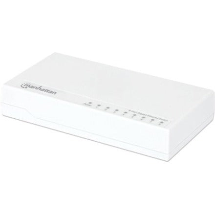 Manhattan 8-Port Gigabit Ethernet Switch - 8 Ports - Gigabit Ethernet - 10/100/1000Base-T