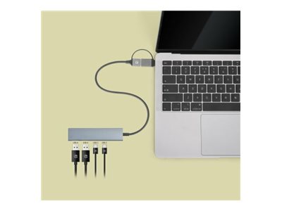 Manhattan - Docking station - USB-C / USB-A 181075