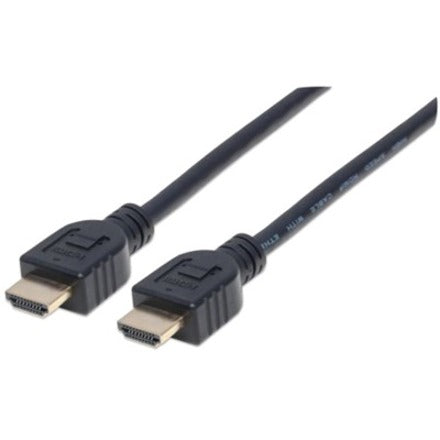 Manhattan HDMI Cable with Ethernet (CL3 rated, suitable for In-Wall use), 4K@60Hz (Premium 353939