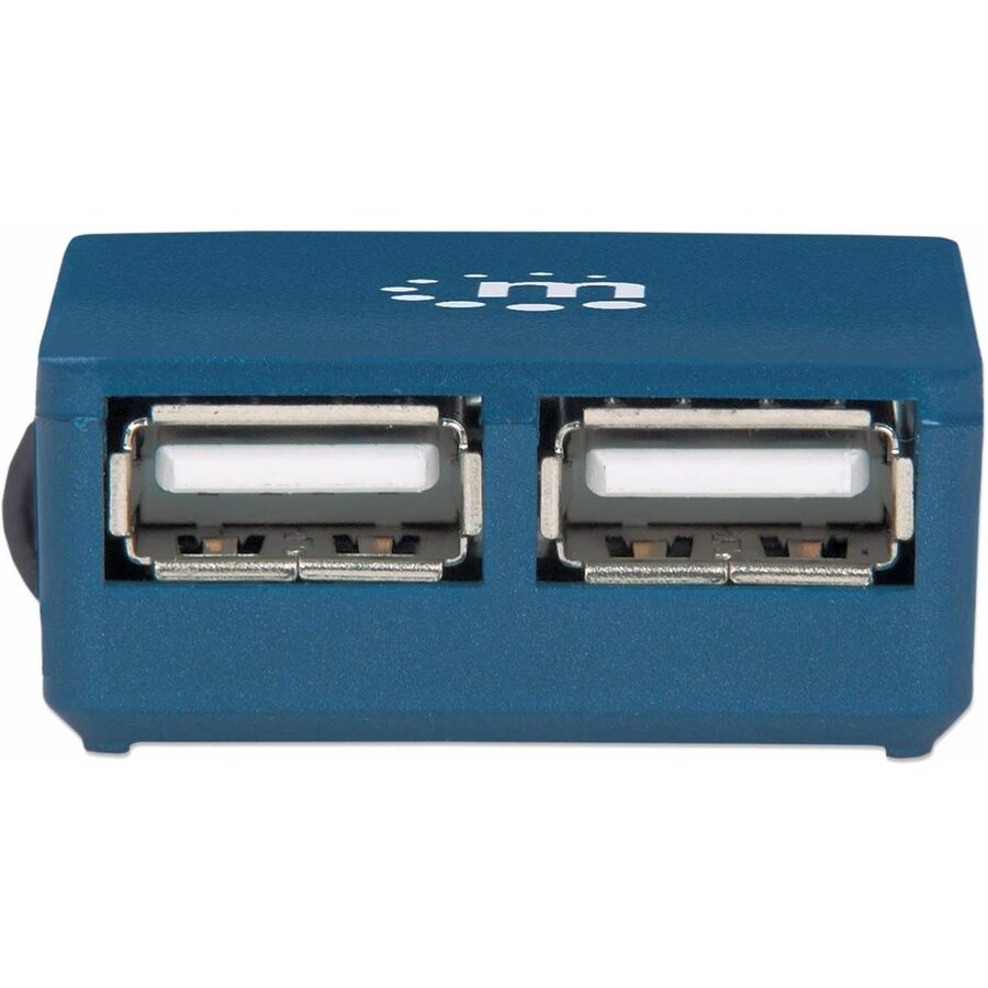 Manhattan Hi-Speed USB Micro Hub - USB - External - 4 USB Port(s) - 4 USB 2.0 Port(s)