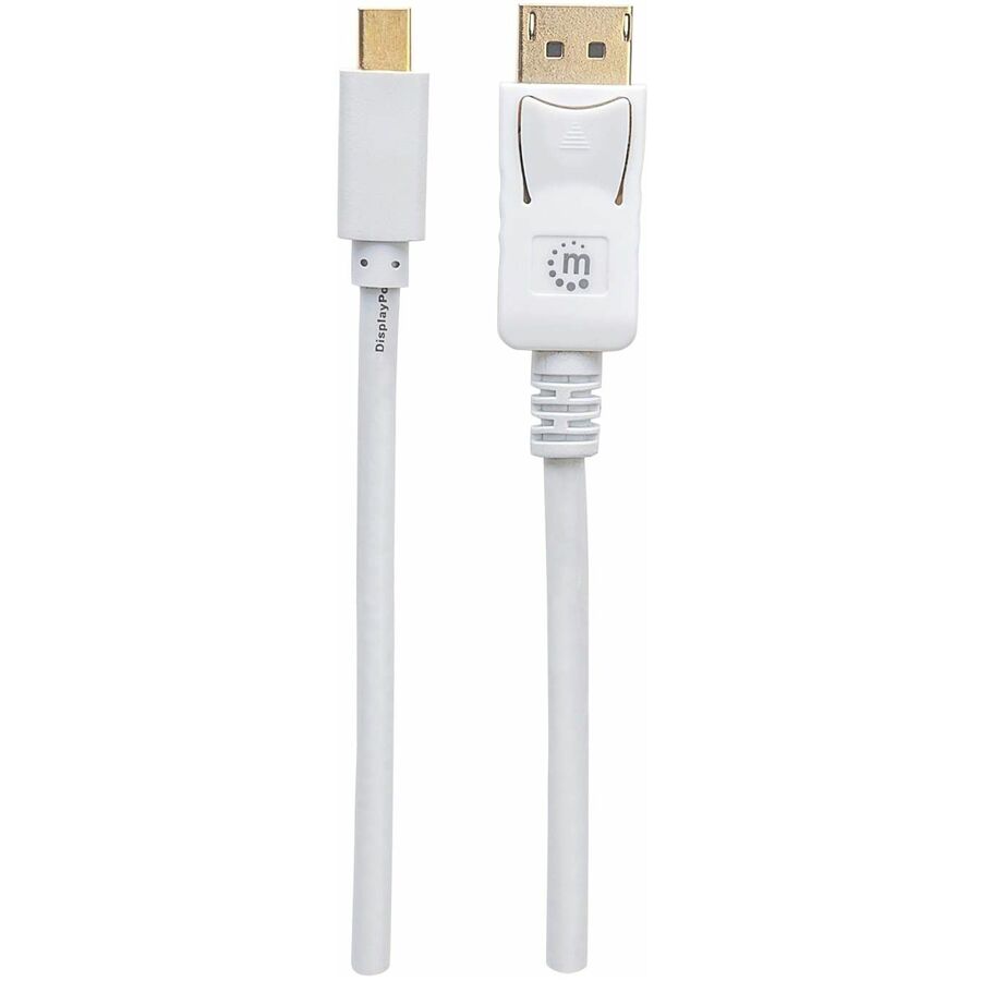 Manhattan Mini DisplayPort Monitor Cable - 6.60 ft DisplayPort/Mini DisplayPort A/V Cable