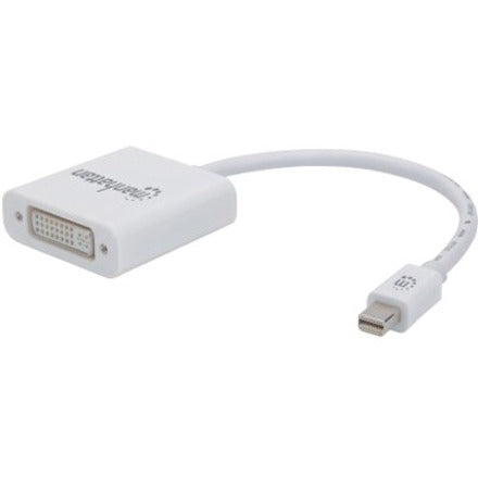 Manhattan Passive Mini DisplayPort to DVI-I Adapter