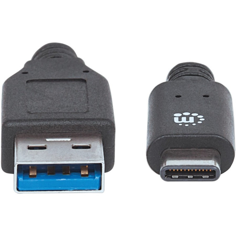 Manhattan SuperSpeed+ USB C Device Cable - 3.28 ft USB Data Transfer Cable - First End: 1