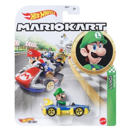 Mario Kart Hot Wheels Die-Cast Vehicles for Kids’ Racing Fun