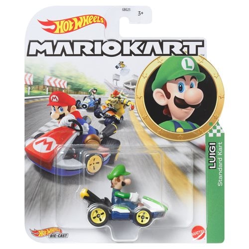 Mario Kart Hot Wheels Die-Cast Vehicles for Kids’ Racing Fun