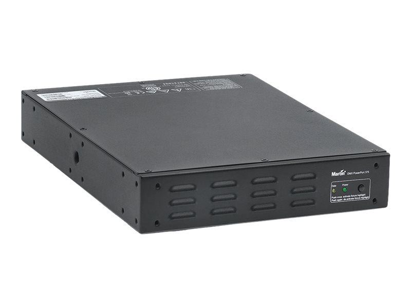 Martin DMX PowerPort 375 - Power supply - indoor - 7.5 A - 3 output connectors (XLR (Neutrik), 4 pin XLR (Neutrik),