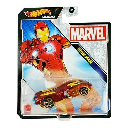 Marvel Hot Wheels Character Car - Collectible Marvel Vehicles for Kids