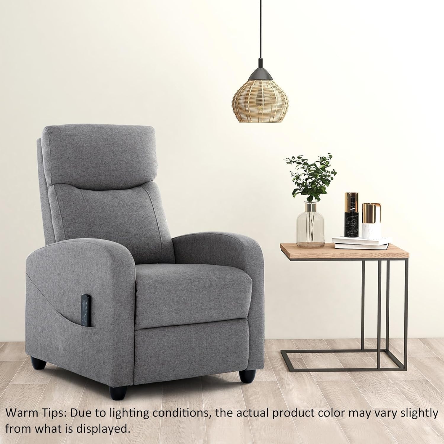 Massage Recliner Chair With Lumbar Support For Living Room