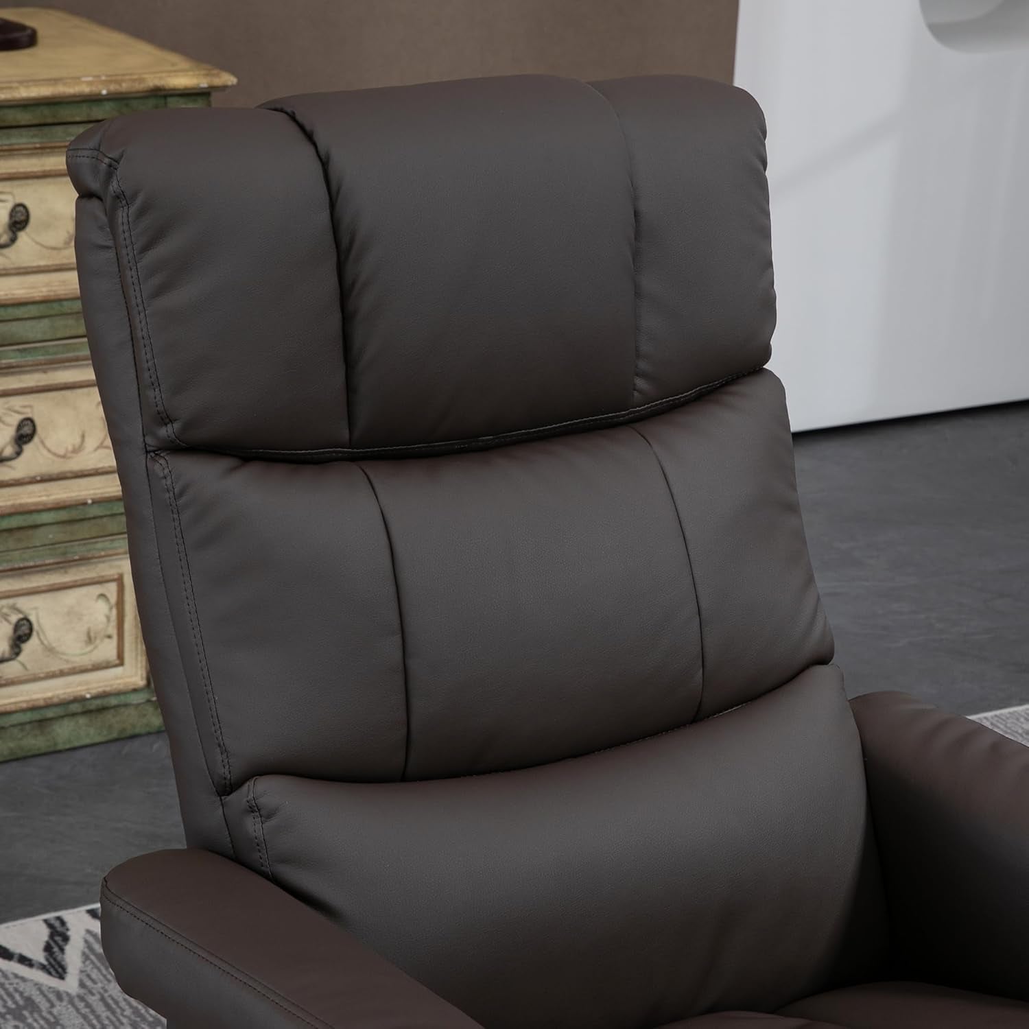 Massage Recliner Chair With Ottoman And Remote Control