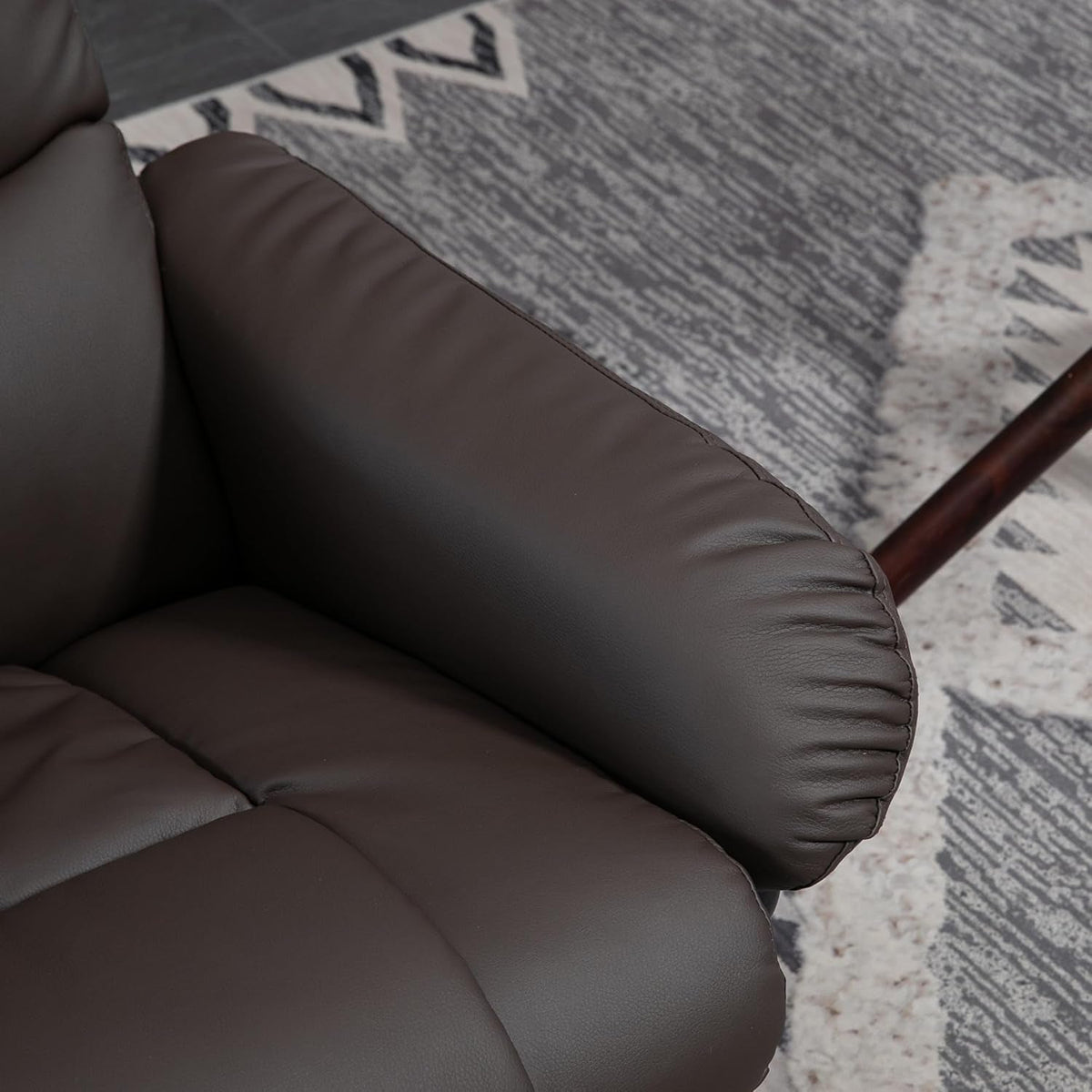 Massage Recliner Chair With Ottoman And Remote Control