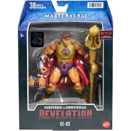 Masters of the Universe Masterverse Revelation Action Figure with Accessories for Kids 6+