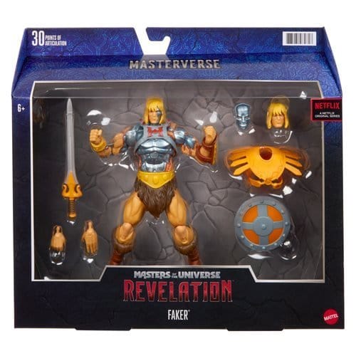 Masters of the Universe Masterverse Revelation Action Figure with Accessories for Kids 6+