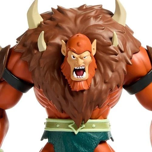 Masters of the Universe Origins Deluxe Beast-Man Action Figure with Whip for Fans