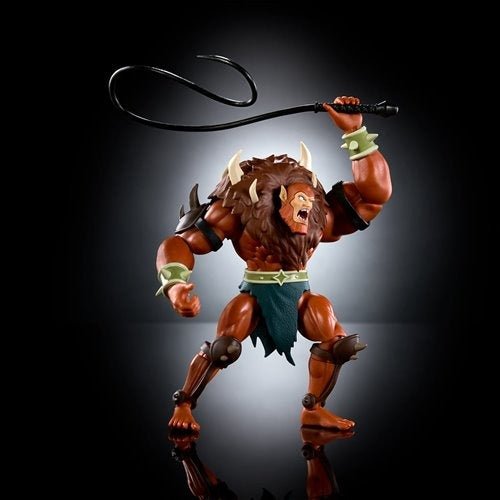 Masters of the Universe Origins Deluxe Beast-Man Action Figure with Whip for Fans