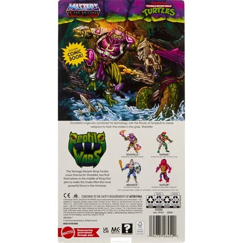 Masters of the Universe Origins Turtles of Grayskull Action Figures for Kids