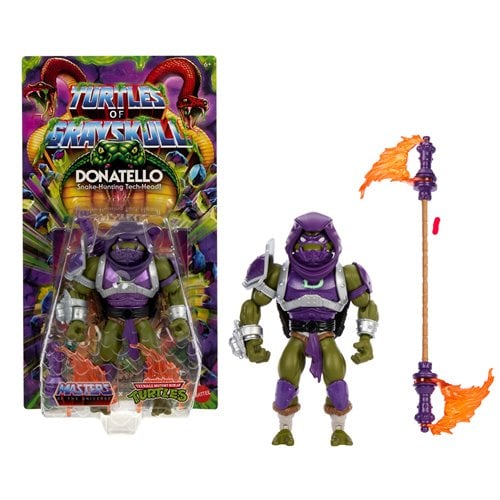 Masters of the Universe Origins Turtles of Grayskull Action Figures for Kids