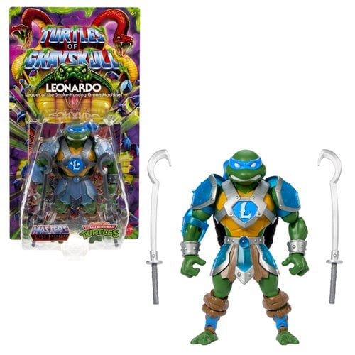 Masters of the Universe Origins Turtles of Grayskull Action Figures for Kids