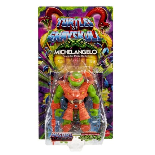 Masters of the Universe Origins Turtles of Grayskull Action Figures for Kids