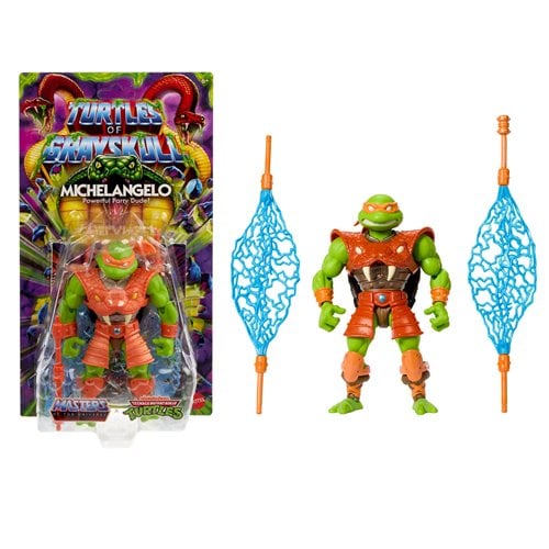 Masters of the Universe Origins Turtles of Grayskull Action Figures for Kids
