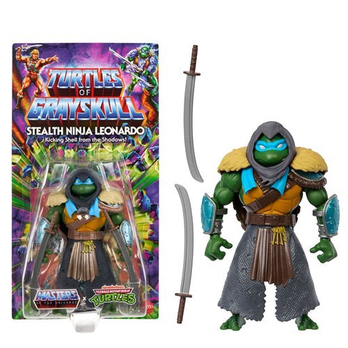 Masters of the Universe Origins Turtles of Grayskull Action Figures for Kids