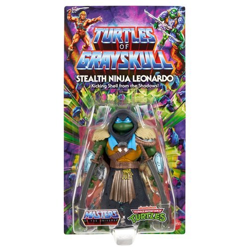 Masters of the Universe Origins Turtles of Grayskull Action Figures for Kids