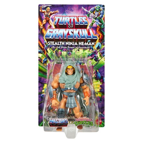 Masters of the Universe Origins Turtles of Grayskull Action Figures for Kids