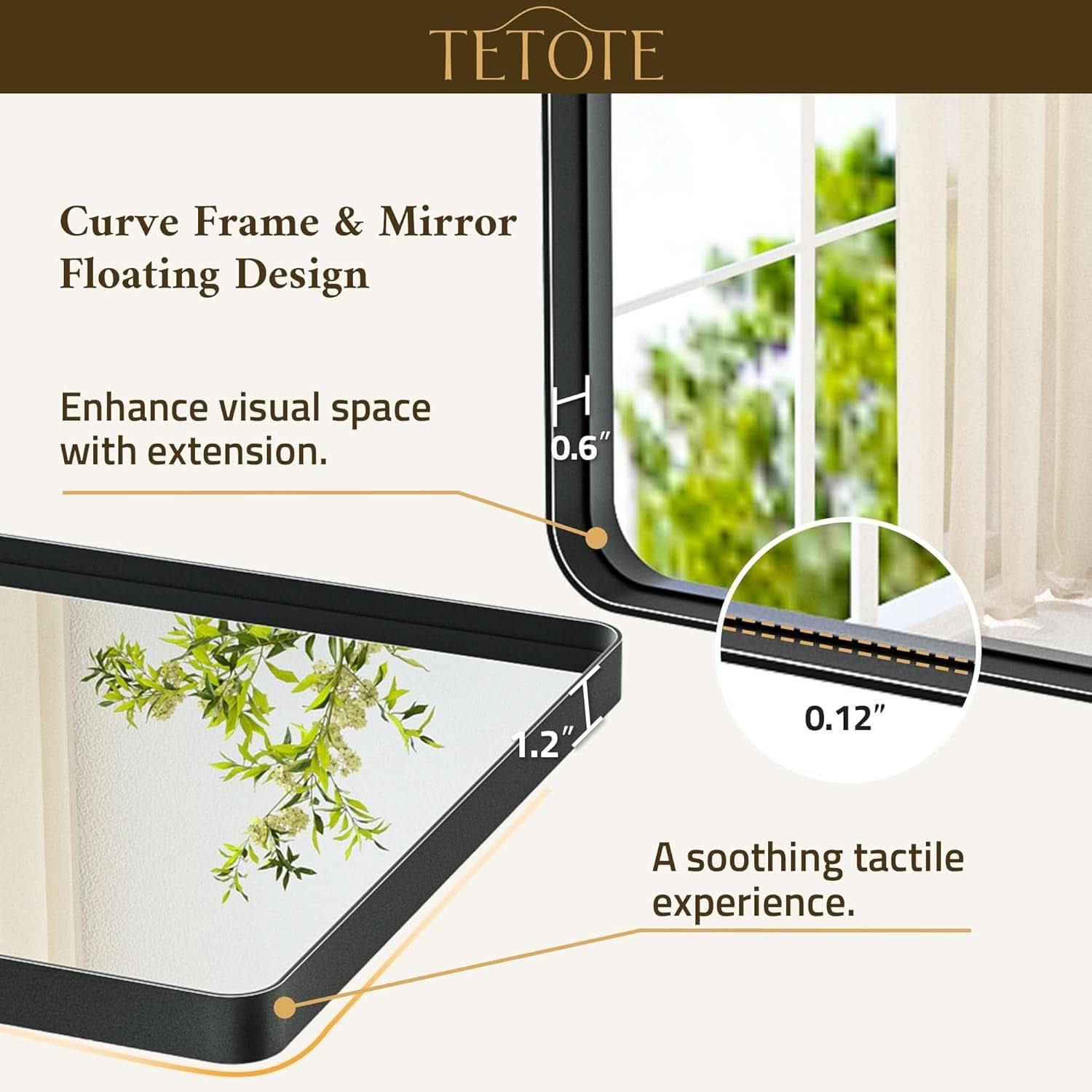 Matte Black Bathroom Vanity Mirror 24x32 Wall Mounted