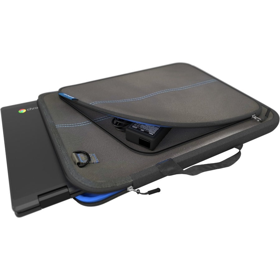 Maxcases Slim Sleeve Carrying Case (Sleeve) For 14" Apple, Hp Chromebook, Macbook - Black