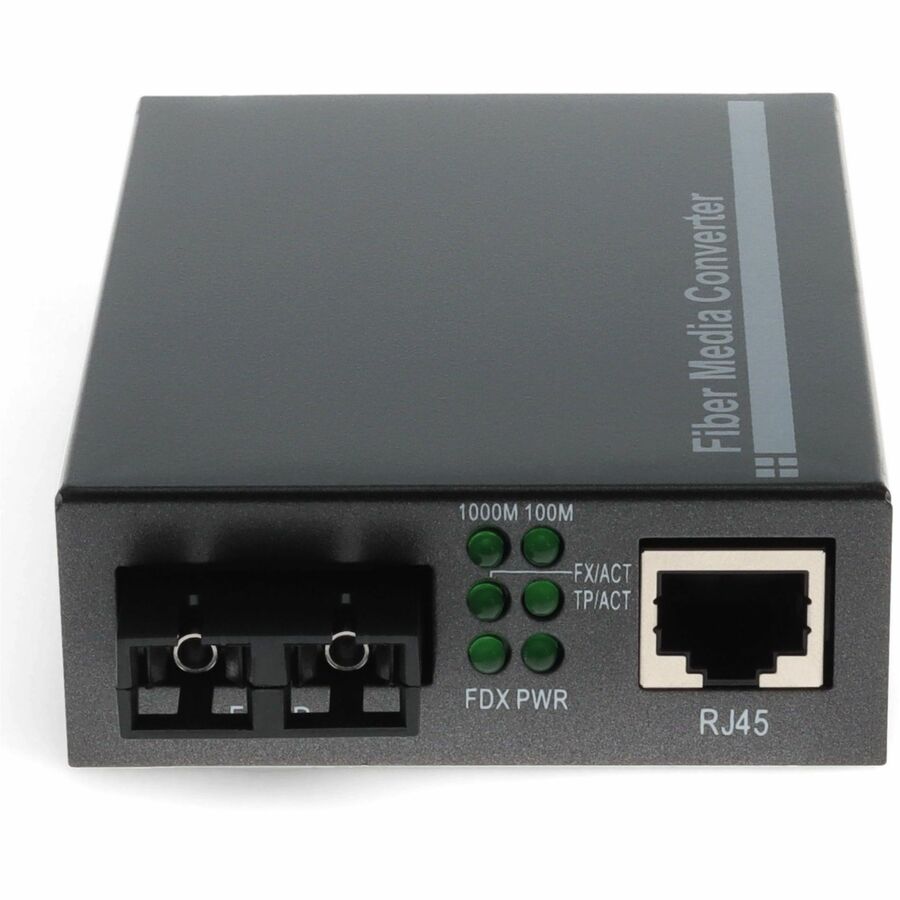 Media Converter 1000Base-TX to 1000Base-LX - Single-Mode Fiber 40km | TecisOft ADD-GMC-LX-4SC