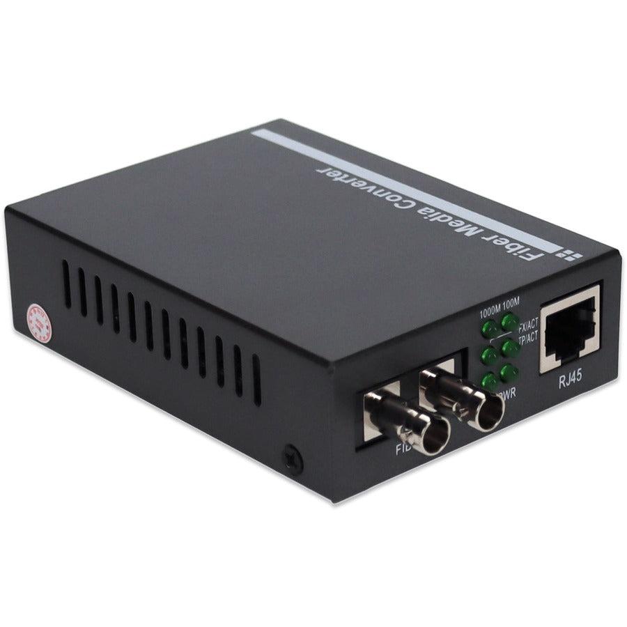 Media Converter 1000Base-TX to 1000Base-SX - Fiber Ethernet Switches | Tecisoft ADD-GMC-SX-5ST