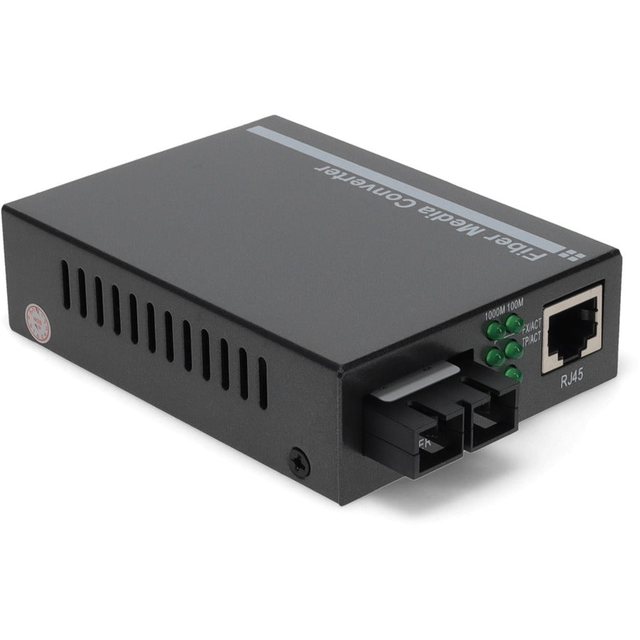Media Converter 10/100/1000Base-TX to 1000Base-MX SC 2km | TecISoft ADD-GMC-MX-SC