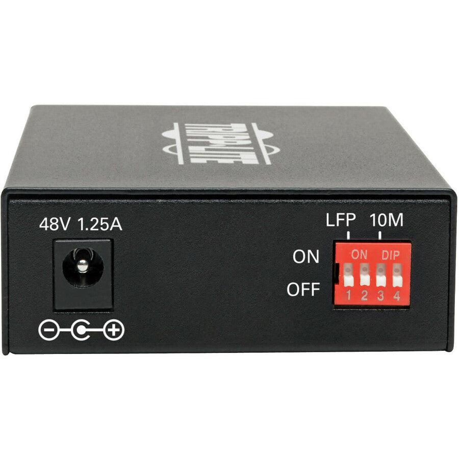 Media Converter PoE+ Multimode Fiber Gigabit Ethernet SC 2km | TecISoft N785-P01-SC-MM2